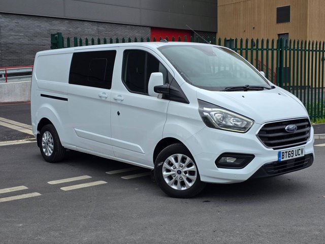 2019 FORD TRANSIT CUSTOM 2.0 320 EcoBlue Limited Crew Van Double Cab 5dr Diesel Manual L2 H1 Euro 6 (s/s) (6 Seat) (130 ps) &pound;16600.00