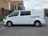USED 2019 69 FORD TRANSIT CUSTOM 2.0 320 EcoBlue Limited Crew Van Double Cab 5dr Diesel Manual L2 H1 Euro 6 (s/s) (6 Seat) (130 ps) Clean Tidy 6 Seat Crew Van