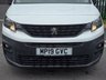 USED 2019 19 PEUGEOT PARTNER 1.6 BlueHDi 950 Professional Long Panel Van 6dr Diesel Manual LWB Euro 6 (s/s) (100 bhp) *** NO VAT *** AIR CON, TWIN SIDE DOORS, EURO 6, 3 SEATS