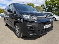 USED 2022 22 CITROEN BERLINGO 1.5 BlueHDi 1000 Enterprise M Pro Panel Van 5dr Diesel Manual SWB Euro 6 (s/s) (100 ps) 1 OWNER MEDIA AIR CON 3 SEATS COMES WITH MOT 1 YEAR AND SERVICE
