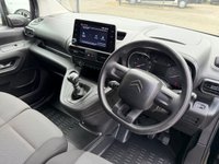 USED 2022 22 CITROEN BERLINGO 1.5 BlueHDi 1000 Enterprise M Pro Panel Van 5dr Diesel Manual SWB Euro 6 (s/s) (100 ps) 1 OWNER MEDIA AIR CON 3 SEATS COMES WITH MOT 1 YEAR AND SERVICE