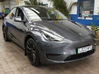 USED 2023 23 TESLA MODEL Y SUV 5dr Electric Auto RWD (346 ps) SUNROOF SAT NAV PARKING CAMERA LEATHER HEATED SEATS CRUISE CONTROL 1 OWNER WARRANTY