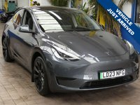 USED 2023 23 TESLA MODEL Y SUV 5dr Electric Auto RWD (346 ps) SUNROOF SAT NAV PARKING CAMERA LEATHER HEATED SEATS CRUISE CONTROL 1 OWNER WARRANTY