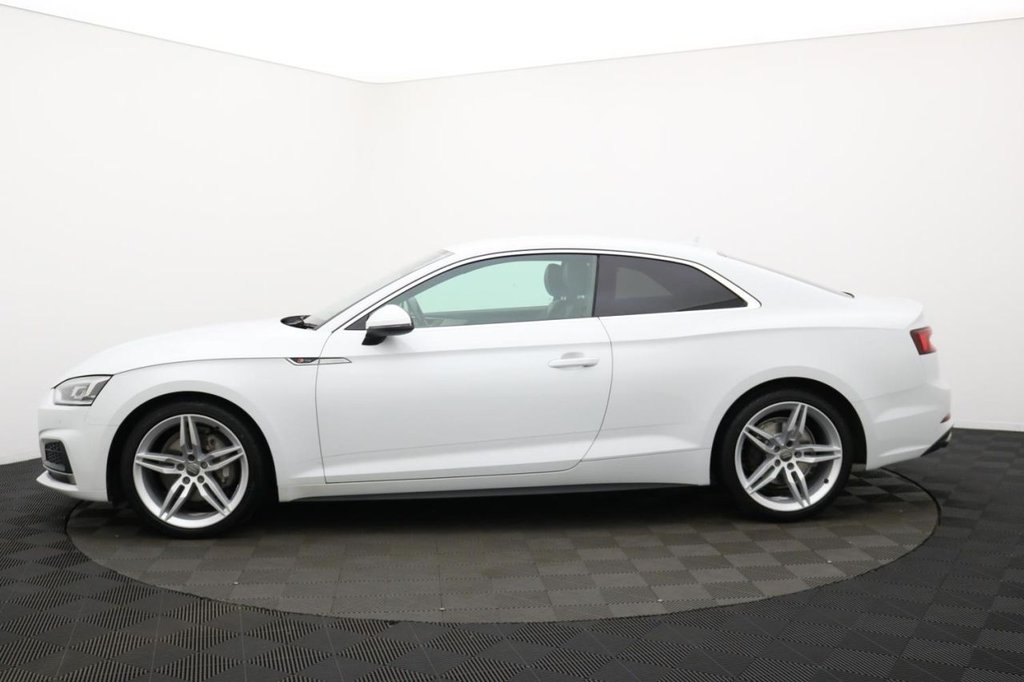 USED 2017 67 AUDI A5 2.0 TDI S line Coupe 2dr Diesel S Tronic quattro Euro 6 (s/s) (190 ps) Sat Nav, 19" Alloys, Sensors