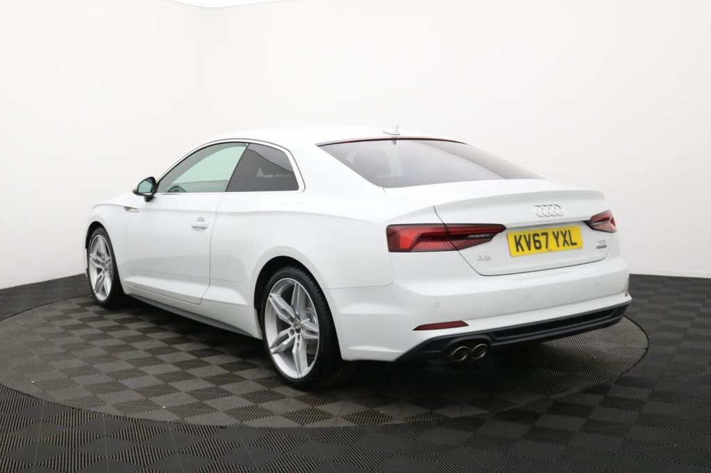 USED 2017 67 AUDI A5 2.0 TDI S line Coupe 2dr Diesel S Tronic quattro Euro 6 (s/s) (190 ps) Sat Nav, 19" Alloys, Sensors