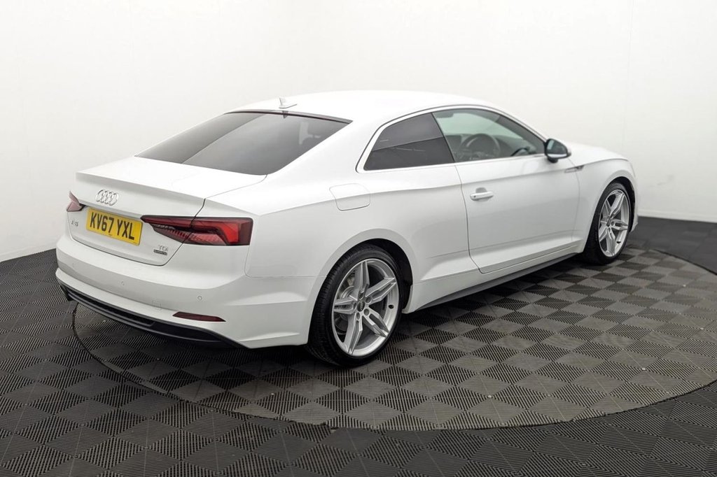 USED 2017 67 AUDI A5 2.0 TDI S line Coupe 2dr Diesel S Tronic quattro Euro 6 (s/s) (190 ps) Sat Nav, 19" Alloys, Sensors