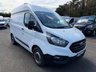 USED 2020 69 FORD TRANSIT CUSTOM 2.0 300 EcoBlue Leader Panel Van 5dr Diesel Manual L1 H2 Euro 6 (s/s) (105 ps) 1 OWNER VIRGIN MEDIA ONLY 31K AIR CON COMES WITH MOT 1 YEAR AND SERVICE