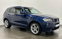 USED 2013 62 BMW X3 2.0 20d M Sport SUV 5dr Diesel Auto xDrive Euro 5 (s/s) (184 ps) 