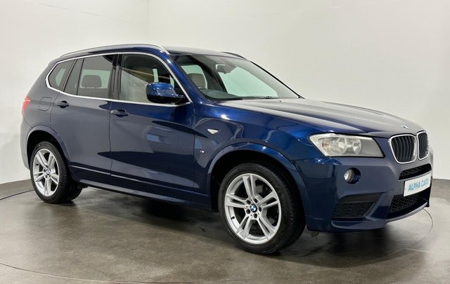 2013 62 BMW X3 2.0 20d M Sport SUV 5dr Diesel Auto xDrive Euro 5 (s/s) (184 ps)