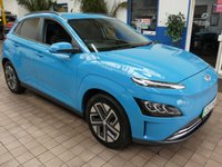 USED 2023 23 HYUNDAI KONA 64kWh Premium SUV 5dr Electric Auto (10.5kW Charger) (204 ps) SAT NAV CARPLAY HEATED SEATS HEATED STEERING WHEEL REAR VIEW CAMERA CRUISE CONTROL PARKING SENSORS 1 OWNER EXCELLENT SERVICE HISTORY WARRANTY