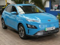 USED 2023 23 HYUNDAI KONA 64kWh Premium SUV 5dr Electric Auto (10.5kW Charger) (204 ps) SAT NAV CARPLAY HEATED SEATS HEATED STEERING WHEEL REAR VIEW CAMERA CRUISE CONTROL PARKING SENSORS 1 OWNER EXCELLENT SERVICE HISTORY WARRANTY