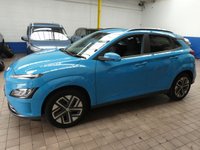 USED 2023 23 HYUNDAI KONA 64kWh Premium SUV 5dr Electric Auto (10.5kW Charger) (204 ps) SAT NAV CARPLAY HEATED SEATS HEATED STEERING WHEEL REAR VIEW CAMERA CRUISE CONTROL PARKING SENSORS 1 OWNER EXCELLENT SERVICE HISTORY WARRANTY