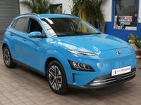 USED 2023 23 HYUNDAI KONA 64kWh Premium SUV 5dr Electric Auto (10.5kW Charger) (204 ps) SAT NAV CARPLAY HEATED SEATS HEATED STEERING WHEEL REAR VIEW CAMERA CRUISE CONTROL PARKING SENSORS 1 OWNER EXCELLENT SERVICE HISTORY WARRANTY