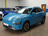 USED 2023 23 HYUNDAI KONA 64kWh Premium SUV 5dr Electric Auto (10.5kW Charger) (204 ps) SAT NAV CARPLAY HEATED SEATS HEATED STEERING WHEEL REAR VIEW CAMERA CRUISE CONTROL PARKING SENSORS 1 OWNER EXCELLENT SERVICE HISTORY WARRANTY