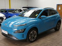 USED 2023 23 HYUNDAI KONA 64kWh Premium SUV 5dr Electric Auto (10.5kW Charger) (204 ps) SAT NAV CARPLAY HEATED SEATS HEATED STEERING WHEEL REAR VIEW CAMERA CRUISE CONTROL PARKING SENSORS 1 OWNER EXCELLENT SERVICE HISTORY WARRANTY