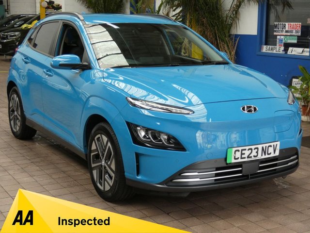 View our Hyundai Kona 64kWh Premium SUV 5dr Electric Auto (10.5kW Charger) (204 ps)