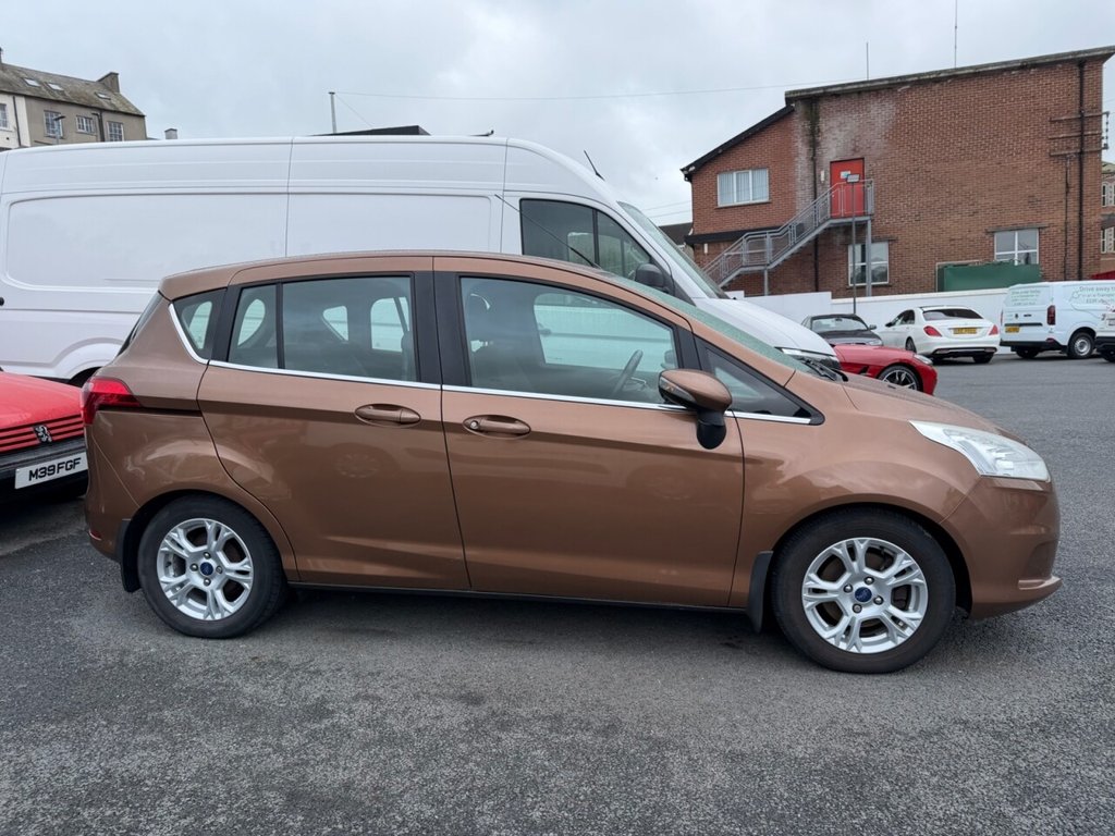 USED 2014 FORD B-MAX 1.0T EcoBoost Zetec MPV 5dr Petrol Manual Euro 5 (100 ps) ONE OWNER FRON NEW & LOW MILEAGE