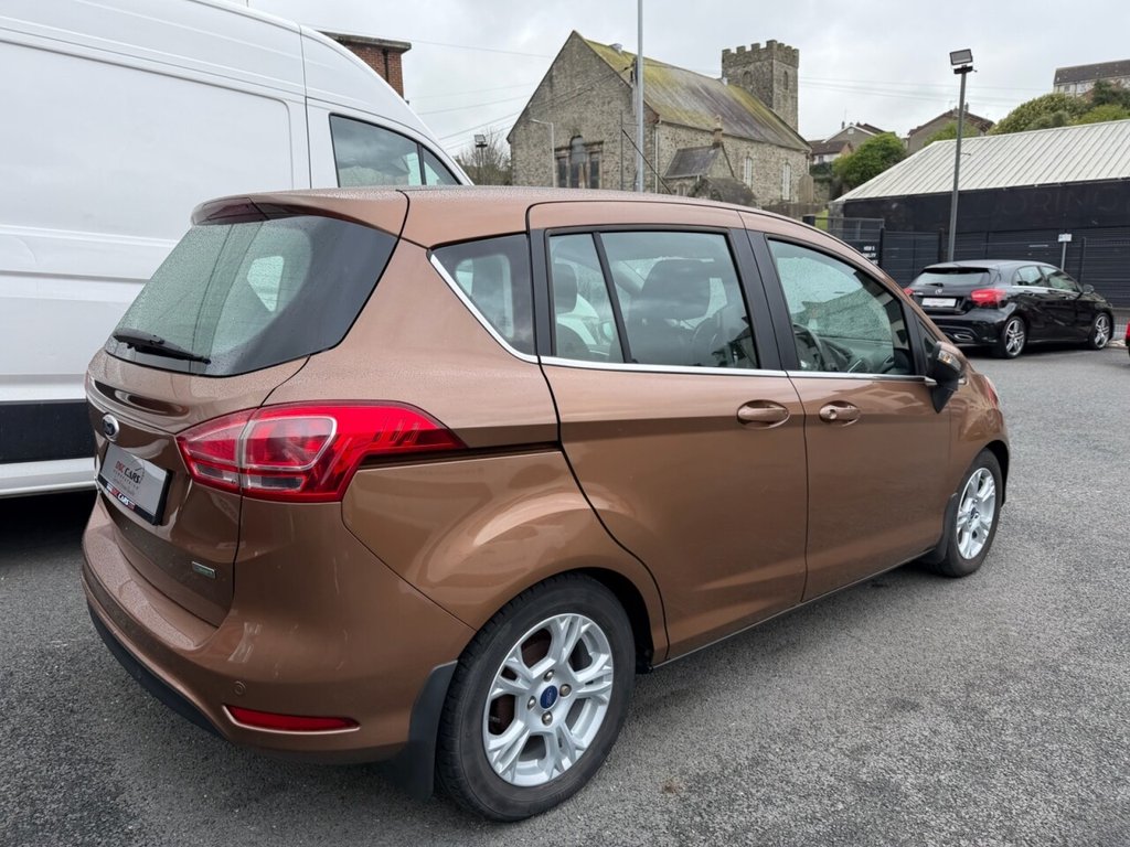 USED 2014 FORD B-MAX 1.0T EcoBoost Zetec MPV 5dr Petrol Manual Euro 5 (100 ps) ONE OWNER FRON NEW & LOW MILEAGE