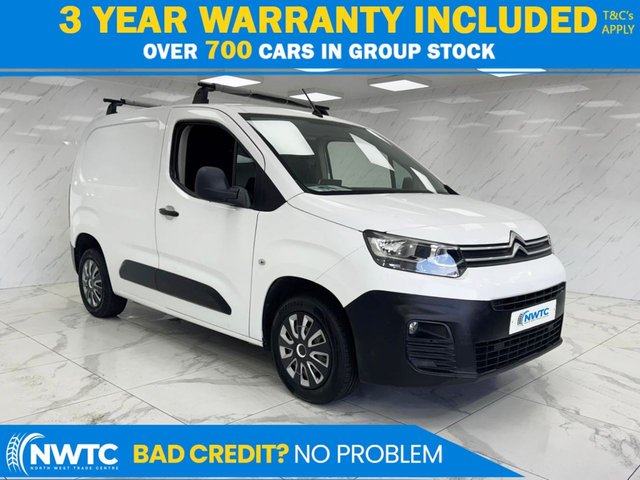 View our Citroen Berlingo **NO VAT!**1.6 BlueHDi 1000 Enterprise M Panel Van 5dr Diesel Manual SWB Euro 6 (s/s) (100 ps) FULL DEALER HISTORY! 1 FORMER OWNER!