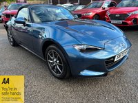 USED 2020 70 MAZDA MX-5 1.5 SKYACTIV-G Sport Convertible 2dr Petrol Manual Euro 6 (s/s) (132 ps) Stunning Vehicle - One Private Owner - Full Mazda Dealership Service History - Black Leather Interior - Heated Seats - Satellite Navigation - Apple/Android CarPlay (Enabling Google Maps Etc) - Comprehensive 6 Months Warranty (Option To Extend) - New 12 Months MOT - Climate - Parking Sensors - Cruise - Upgraded BOSE Sound System - Alloys - USB Connectivity - DAB - Bluetooth - Electric Windows/Mirrors - 2 Keys - Free 12 Months AA Cover - Independent 88 Point Pre Sale Inspection With Health Check