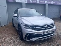 USED 2022 22 VOLKSWAGEN TIGUAN 1.5 TSI R-Line SUV 5dr Petrol DSG Euro 6 (s/s) (150 ps) GREAT SPEC INC APPLE CAR PLAY