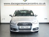 USED 2017 67 AUDI A1 1.4 TFSI Sport Sportback 5dr Petrol Manual Euro 6 (s/s) (125 ps) UNQUESTIONABLY THE BEST CARED FOR A1 WE HAVE PLACED FOR SALE + 1 OWNER FROM NEW AND COMES WITH A FULL AUDI MAIN DEALER SERVICE HISTORY WITH 8 AUDI SERVICES + DAB DIGITAL RADIO + BLUETOOTH CONNECTIVITY WITH MEDIA STREAMING + DAY TIME RUNNING LIGHTS + CRUISE CONTROL + LEATHER MULTI FUNCTION STEERING WHEEL + PARKING SENSORS + AIR CONDITIONING + ELECTRIC WINDOWS + ELECTRIC DOOR MIRRORS + 16 INCH ALLOY WHEELS....