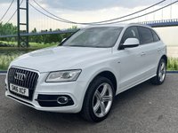 USED 2016 16 AUDI Q5 2.0 TDI S line Plus SUV 5dr Diesel Manual quattro Euro 6 (s/s) (190 ps) DETACHABLE TOWBAR