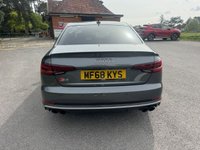 USED 2018 68 AUDI S4 3.0 TFSI V6 Saloon 4dr Petrol Tiptronic quattro Euro 6 (s/s) (354 ps) STUNNING COLOUR SCHEME IN GREY WITH HEATED RED LEATHER