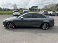 USED 2018 68 AUDI S4 3.0 TFSI V6 Saloon 4dr Petrol Tiptronic quattro Euro 6 (s/s) (354 ps) STUNNING COLOUR SCHEME IN GREY WITH HEATED RED LEATHER