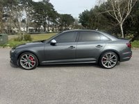 USED 2018 68 AUDI S4 3.0 TFSI V6 Saloon 4dr Petrol Tiptronic quattro Euro 6 (s/s) (354 ps) STUNNING COLOUR SCHEME IN GREY WITH HEATED RED LEATHER