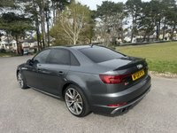 USED 2018 68 AUDI S4 3.0 TFSI V6 Saloon 4dr Petrol Tiptronic quattro Euro 6 (s/s) (354 ps) STUNNING COLOUR SCHEME IN GREY WITH HEATED RED LEATHER