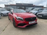 USED 2018 67 MERCEDES-BENZ A-CLASS 2.0 A45 AMG (Premium) Hatchback 5dr Petrol SpdS DCT 4MATIC Euro 6 (s/s) (381 ps) APPLE CARPLAY