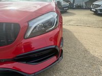 USED 2018 67 MERCEDES-BENZ A-CLASS 2.0 A45 AMG (Premium) Hatchback 5dr Petrol SpdS DCT 4MATIC Euro 6 (s/s) (381 ps) APPLE CARPLAY