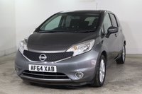 USED 2014 64 NISSAN NOTE 1.2 DIG-S Acenta Hatchback 5dr Petrol CVT Euro 5 (s/s) (98 ps) Bluetooth, Parking Sensors,