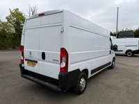 USED 2022 22 PEUGEOT BOXER 2.2 BlueHDi 335 Professional Panel Van 5dr Diesel Manual L3 H2 Euro 6 (s/s) (140 ps) 1 OWNER ONLY 22K FULL PEUGEOT SERVICE HISTORY COMES WITH 1 YEARS MOT AND SERVICE