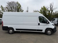 USED 2022 22 PEUGEOT BOXER 2.2 BlueHDi 335 Professional Panel Van 5dr Diesel Manual L3 H2 Euro 6 (s/s) (140 ps) 1 OWNER ONLY 22K FULL PEUGEOT SERVICE HISTORY COMES WITH 1 YEARS MOT AND SERVICE