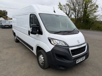 USED 2022 22 PEUGEOT BOXER 2.2 BlueHDi 335 Professional Panel Van 5dr Diesel Manual L3 H2 Euro 6 (s/s) (140 ps) 1 OWNER ONLY 22K FULL PEUGEOT SERVICE HISTORY COMES WITH 1 YEARS MOT AND SERVICE