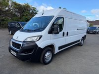 USED 2022 22 PEUGEOT BOXER 2.2 BlueHDi 335 Professional Panel Van 5dr Diesel Manual L3 H2 Euro 6 (s/s) (140 ps) 1 OWNER ONLY 22K FULL PEUGEOT SERVICE HISTORY COMES WITH 1 YEARS MOT AND SERVICE