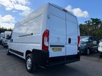 USED 2022 22 PEUGEOT BOXER 2.2 BlueHDi 335 Professional Panel Van 5dr Diesel Manual L3 H2 Euro 6 (s/s) (140 ps) 1 OWNER ONLY 22K FULL PEUGEOT SERVICE HISTORY COMES WITH 1 YEARS MOT AND SERVICE