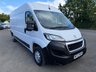 USED 2022 22 PEUGEOT BOXER 2.2 BlueHDi 335 Professional Panel Van 5dr Diesel Manual L3 H2 Euro 6 (s/s) (140 ps) 1 OWNER ONLY 22K FULL PEUGEOT SERVICE HISTORY COMES WITH 1 YEARS MOT AND SERVICE