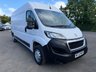 USED 2022 22 PEUGEOT BOXER 2.2 BlueHDi 335 Professional Panel Van 5dr Diesel Manual L3 H2 Euro 6 (s/s) (140 ps) 1 OWNER ONLY 22K FULL PEUGEOT SERVICE HISTORY COMES WITH 1 YEARS MOT AND SERVICE