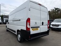 USED 2022 22 PEUGEOT BOXER 2.2 BlueHDi 335 Professional Panel Van 5dr Diesel Manual L3 H2 Euro 6 (s/s) (140 ps) 1 OWNER FULL PEUGEOT SERVICE HISTORY SAT NAV AIR CON 44K COMES WITH 1 YEARS MOT AND SERVICE