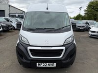 USED 2022 22 PEUGEOT BOXER 2.2 BlueHDi 335 Professional Panel Van 5dr Diesel Manual L3 H2 Euro 6 (s/s) (140 ps) 1 OWNER FULL PEUGEOT SERVICE HISTORY SAT NAV AIR CON 44K COMES WITH 1 YEARS MOT AND SERVICE
