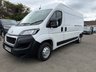 USED 2022 22 PEUGEOT BOXER 2.2 BlueHDi 335 Professional Panel Van 5dr Diesel Manual L3 H2 Euro 6 (s/s) (140 ps) 1 OWNER FULL PEUGEOT SERVICE HISTORY SAT NAV AIR CON 44K COMES WITH 1 YEARS MOT AND SERVICE