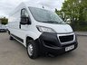 USED 2022 22 PEUGEOT BOXER 2.2 BlueHDi 335 Professional Panel Van 5dr Diesel Manual L3 H2 Euro 6 (s/s) (140 ps) 1 OWNER FULL PEUGEOT SERVICE HISTORY SAT NAV AIR CON 44K COMES WITH 1 YEARS MOT AND SERVICE