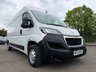 USED 2022 22 PEUGEOT BOXER 2.2 BlueHDi 335 Professional Panel Van 5dr Diesel Manual L3 H2 Euro 6 (s/s) (140 ps) 1 OWNER FULL PEUGEOT SERVICE HISTORY SAT NAV AIR CON 44K COMES WITH 1 YEARS MOT AND SERVICE