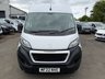 USED 2022 22 PEUGEOT BOXER 2.2 BlueHDi 335 Professional Panel Van 5dr Diesel Manual L3 H2 Euro 6 (s/s) (140 ps) 1 OWNER FULL PEUGEOT SERVICE HISTORY SAT NAV AIR CON 44K COMES WITH 1 YEARS MOT AND SERVICE