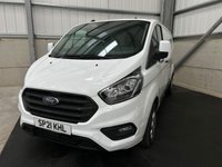 USED 2021 21 FORD TRANSIT CUSTOM 2.0 ECOBLUE 130PS L2 LWB TREND - NO VAT 
