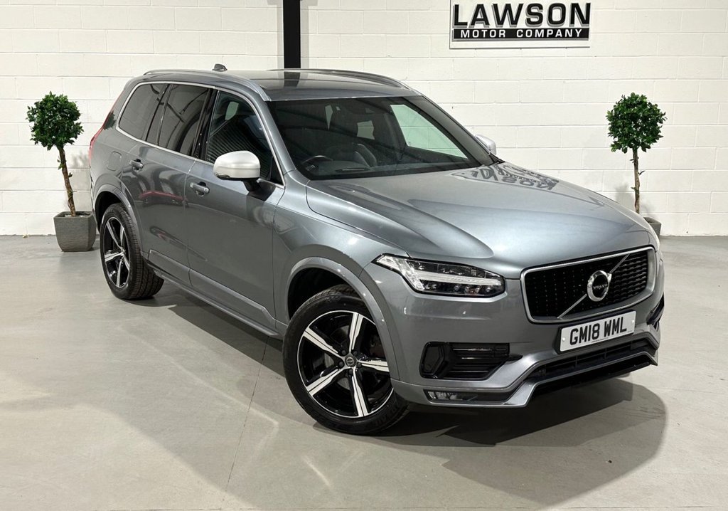 USED 2018 18 VOLVO XC90 2.0 D5 PowerPulse R-Design SUV 5dr Diesel Auto 4WD Euro 6 (s/s) (235 ps) 