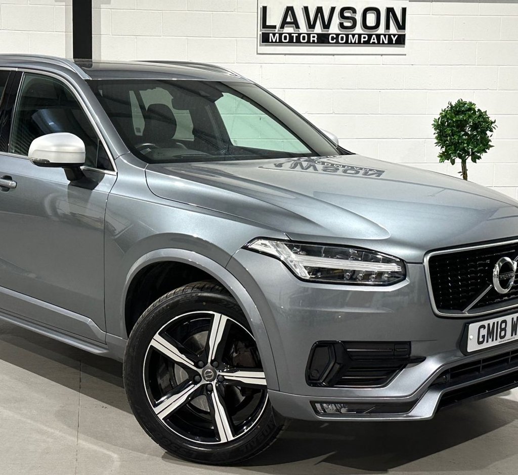 USED 2018 18 VOLVO XC90 2.0 D5 PowerPulse R-Design SUV 5dr Diesel Auto 4WD Euro 6 (s/s) (235 ps) 